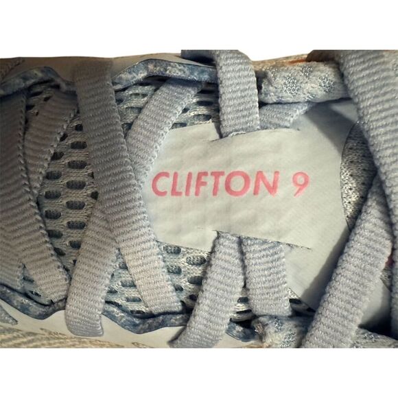 Hoka One One Clifton 9 Women's Running Shoes Blue Size 6.5B - Picture 7 of 13